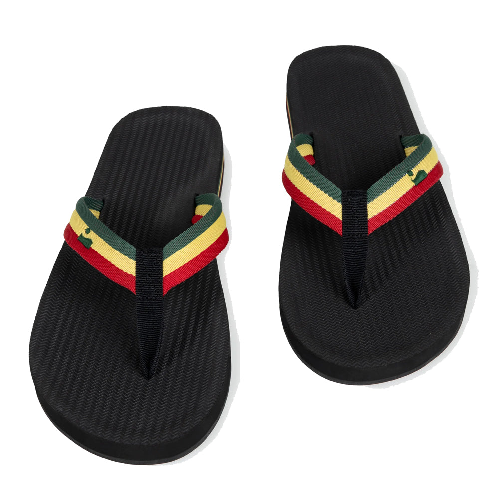Indosole - Mens Flip Flops - Easy Living - Reggae