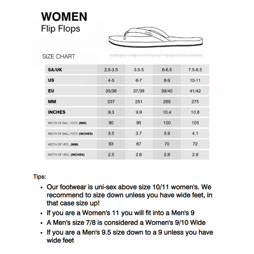Indosole - Womens Flip Flops - ESSNTLS - Guava