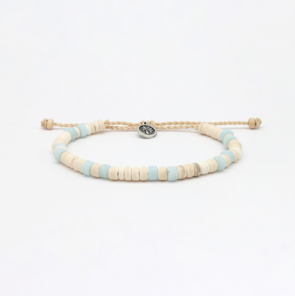 Samosir Natural Beaded Anklet