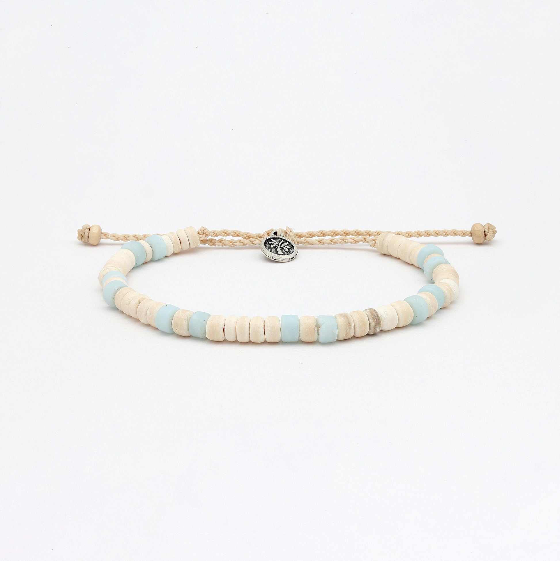 Samosir Natural Beaded Anklet