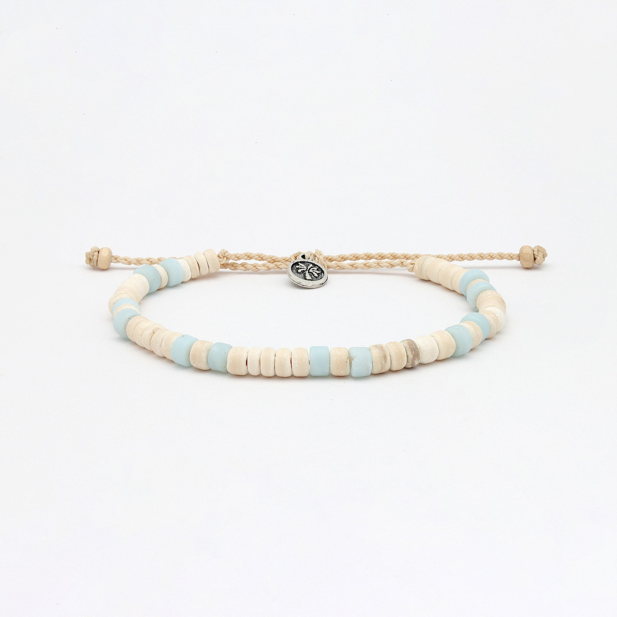 Samosir Natural Beaded Anklet