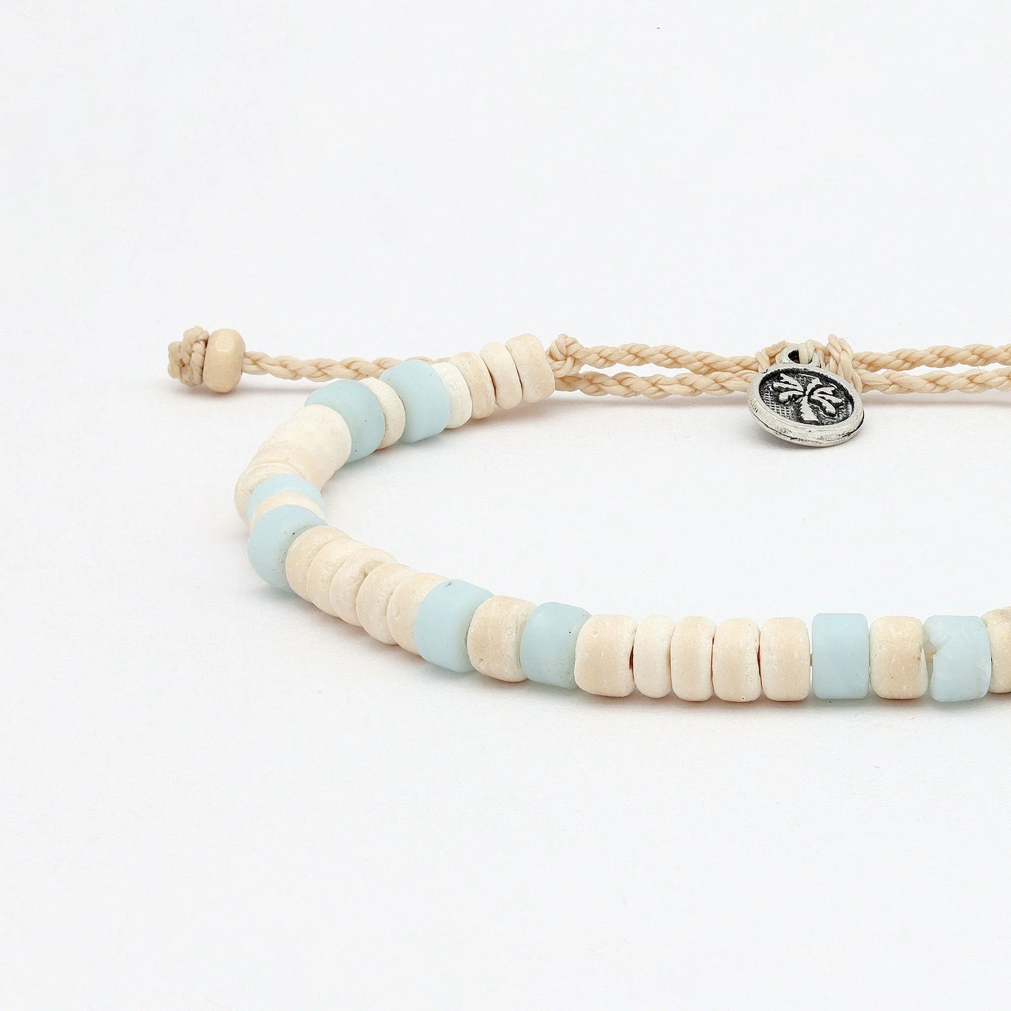 Samosir Natural Beaded Anklet