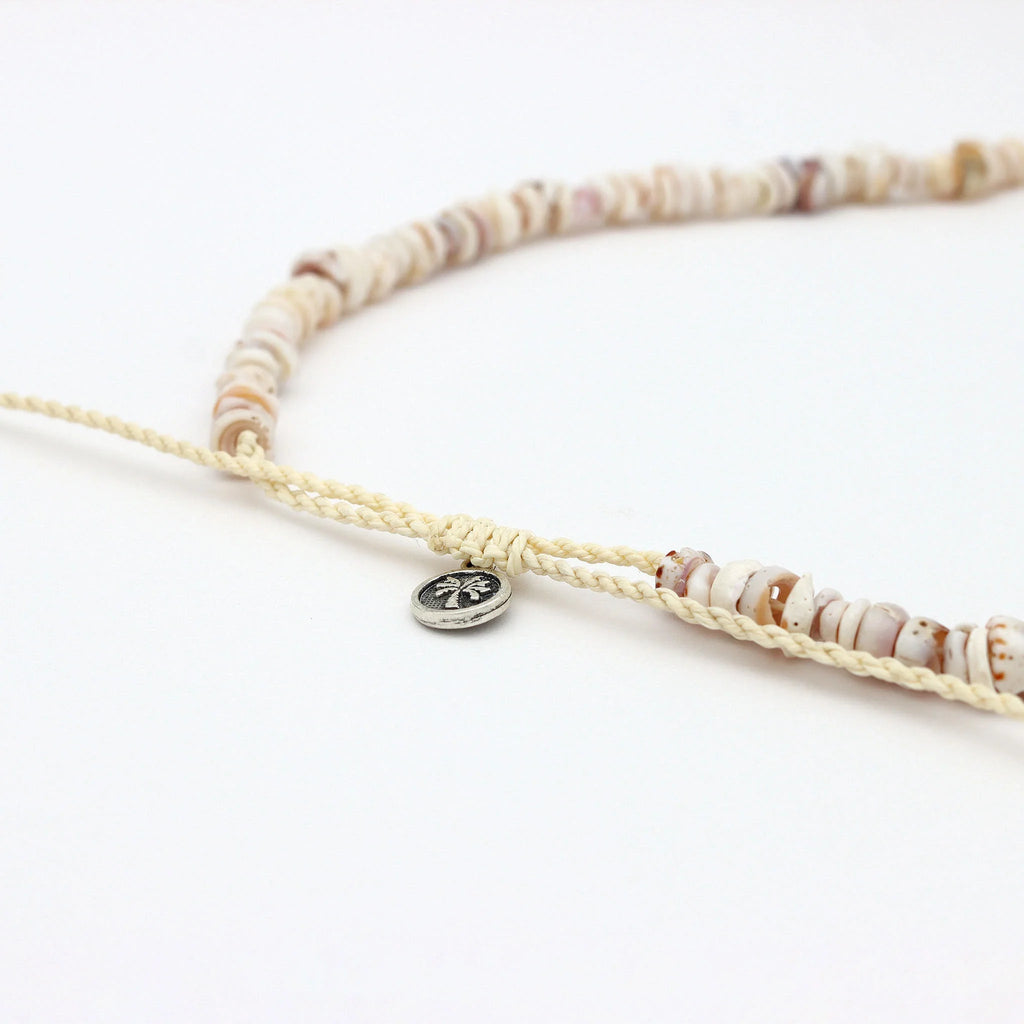 Enu Island Puka Shell Necklace