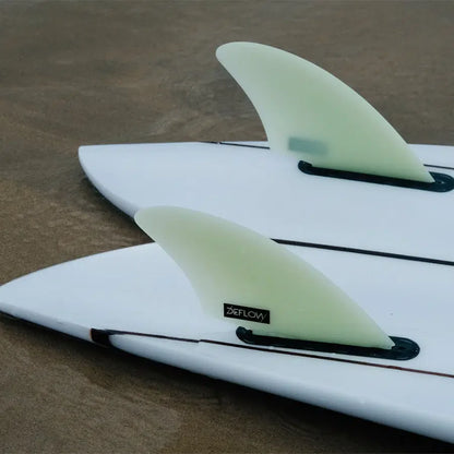 Deflow Keel twin fin -full tab- cream