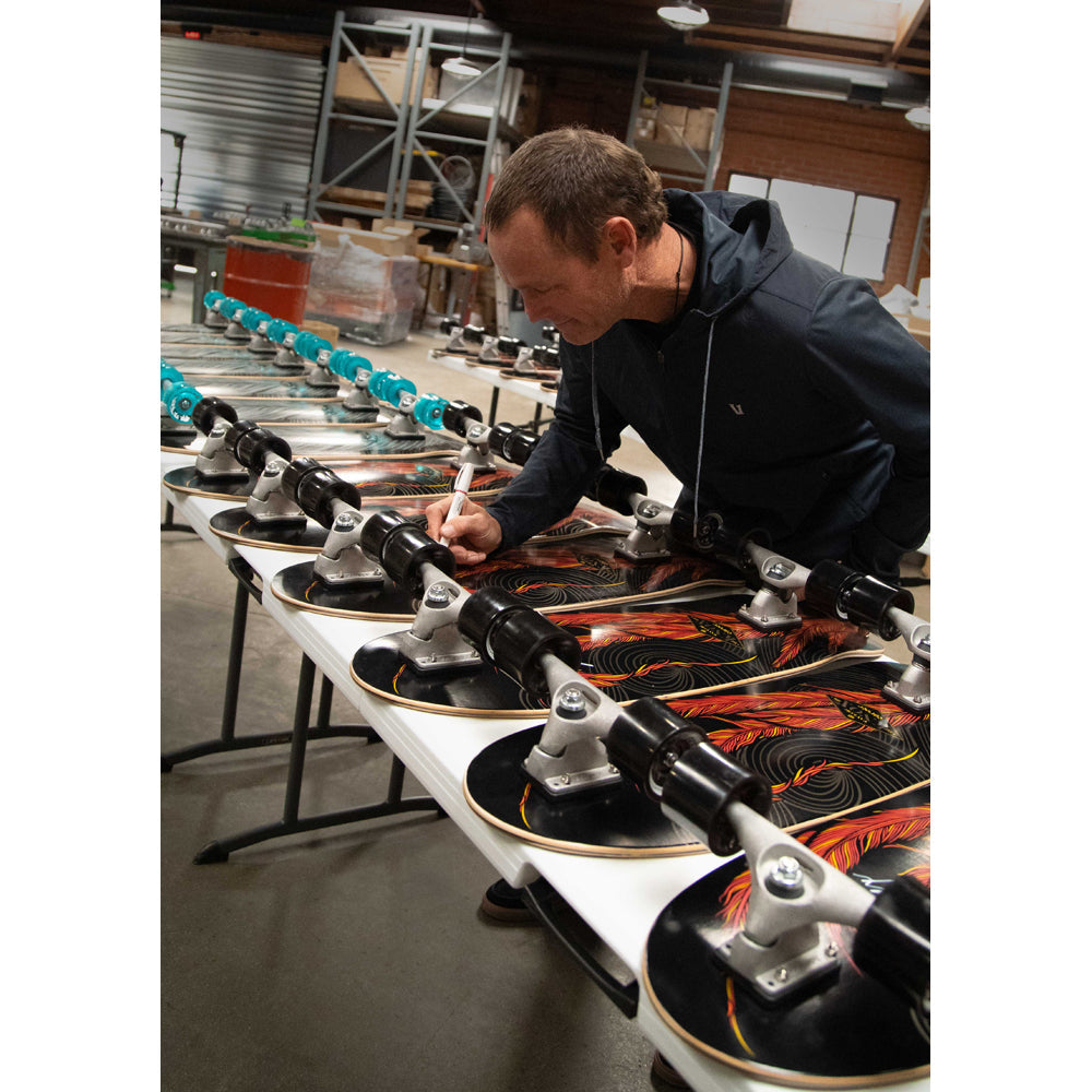 Carver Skateboards - 31.25" Knox Phoenix - CX Complete - Signed Surfskate