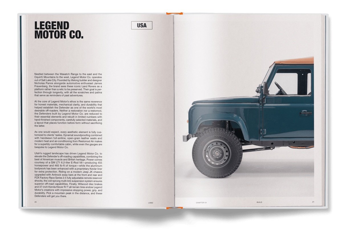 LAND - The Land Rover as a design icon.