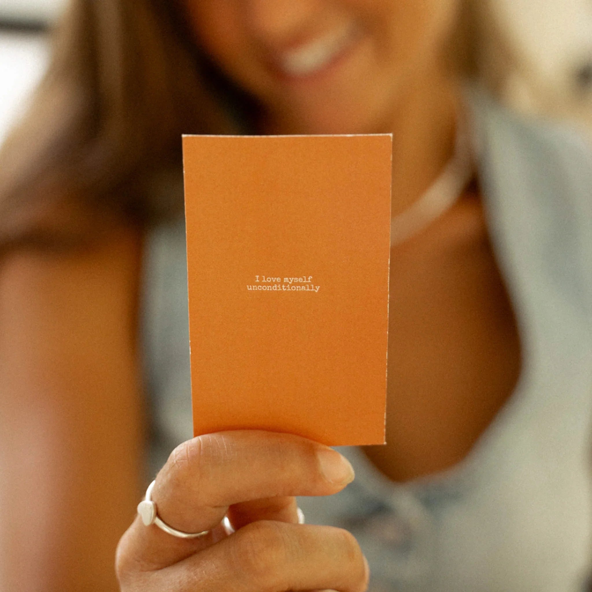 Love is Here Letterbox Gift Set -  Rose Quartz