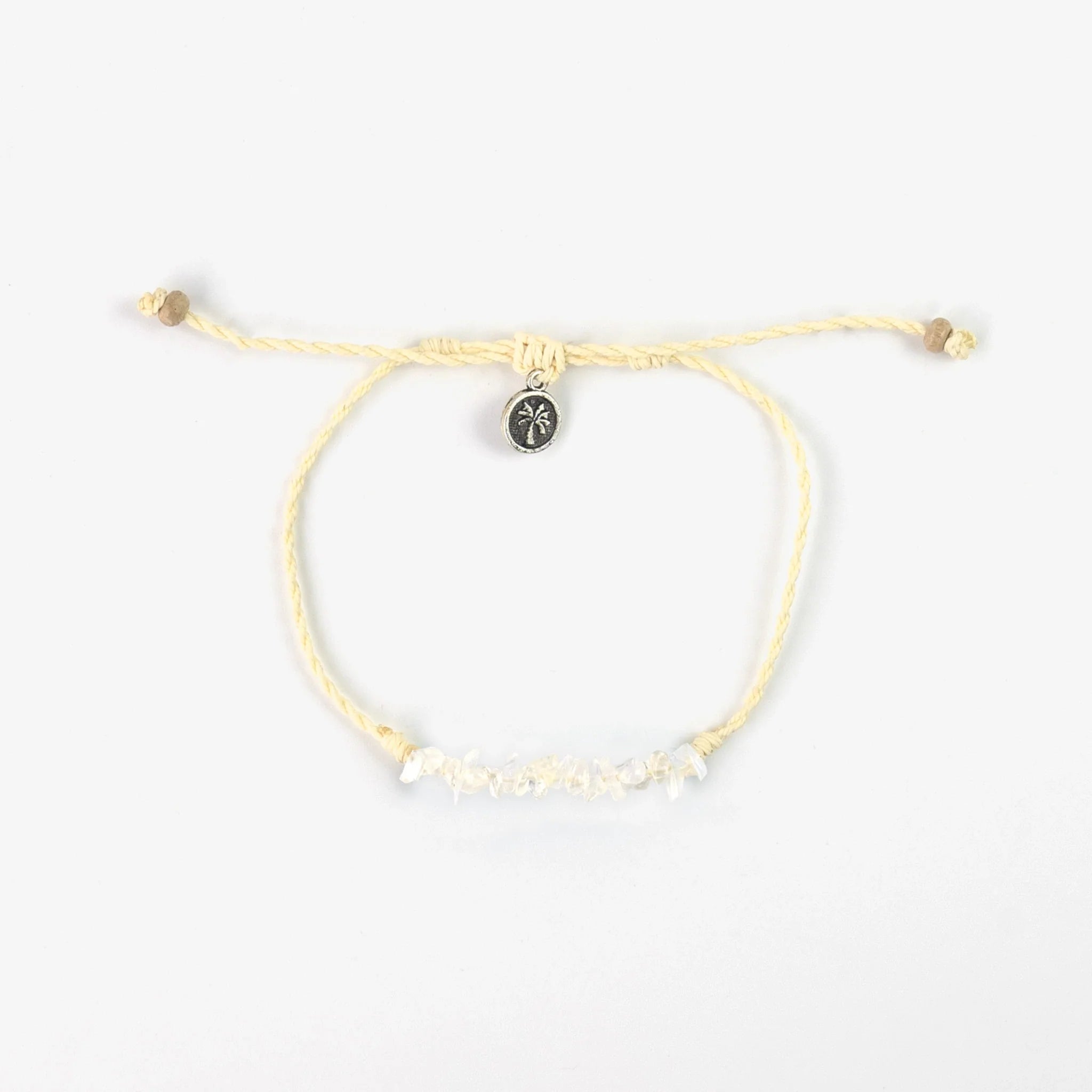 Love is Here Natural Stone Bracelet