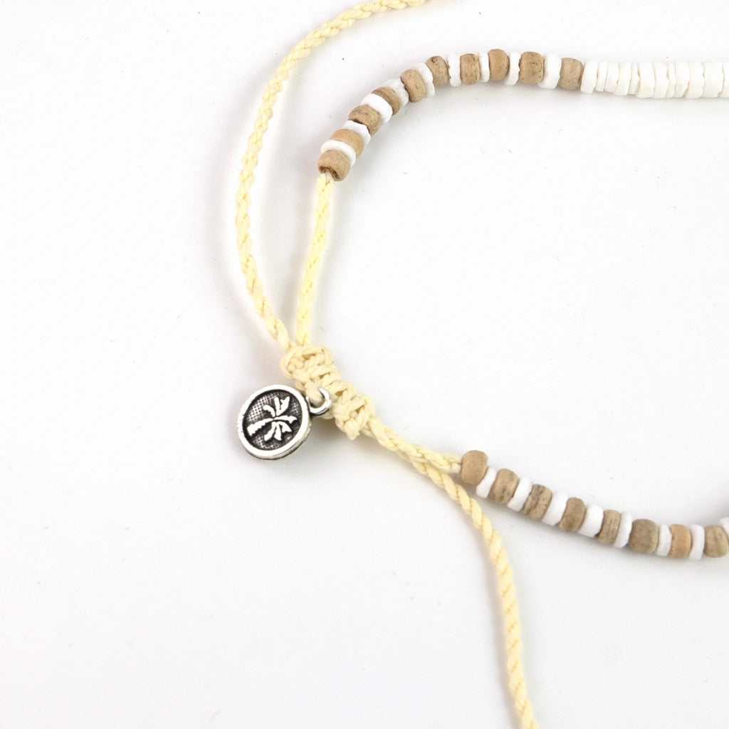 Love is Here Natural Stone, Pearl & Shell Necklace