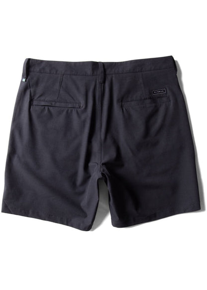 Vissla Cutlap Eco 17.5" Hybrid Walkshort - Black