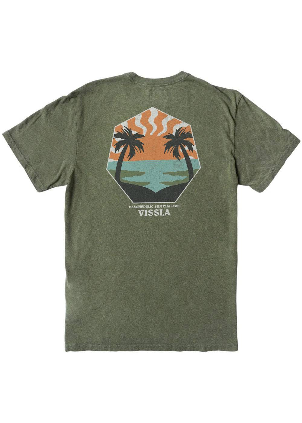 Vissla Psychedelic Palms Tee