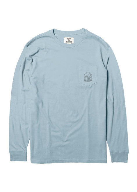 Vissla Bluffs LS PKT Tee