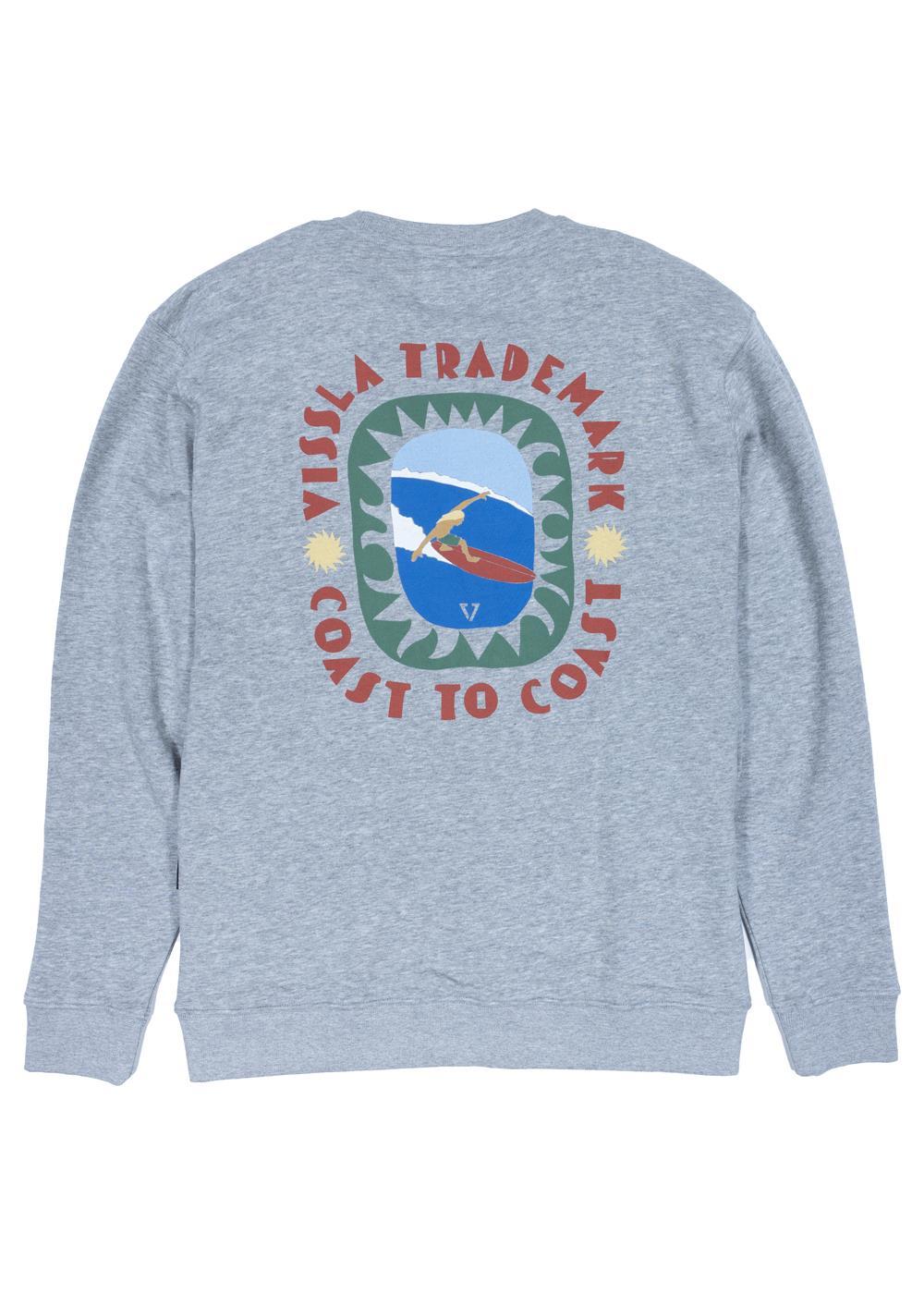 Vissla Coastal Life Eco Fleece Crewneck