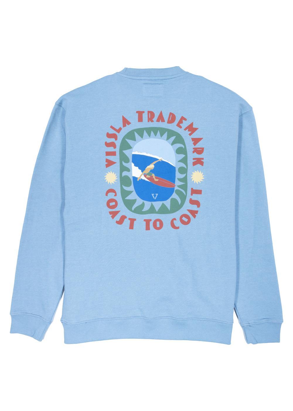 Vissla Coastal Life Eco Fleece Crewneck