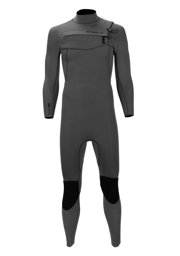 Sola Mens H20 3/2 mm Full Suit - Chest Zip