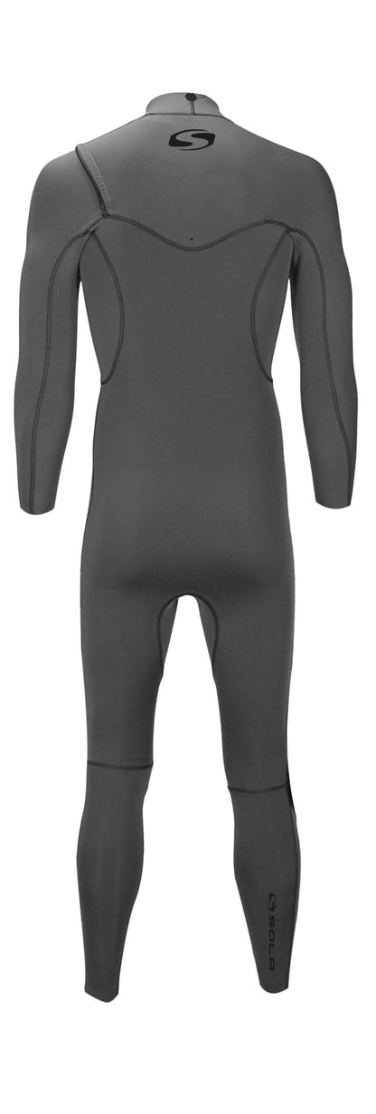 Sola Mens H20 3/2 mm Full Suit - Chest Zip