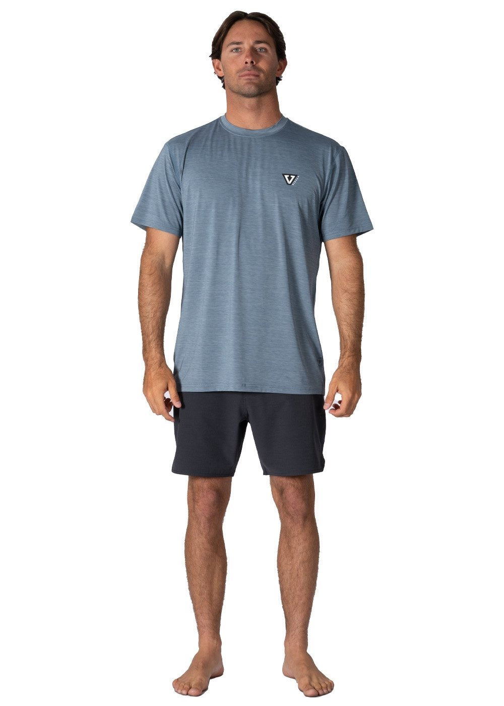 Vissla Twisted Eco S/S Lycra - Dusk Heather