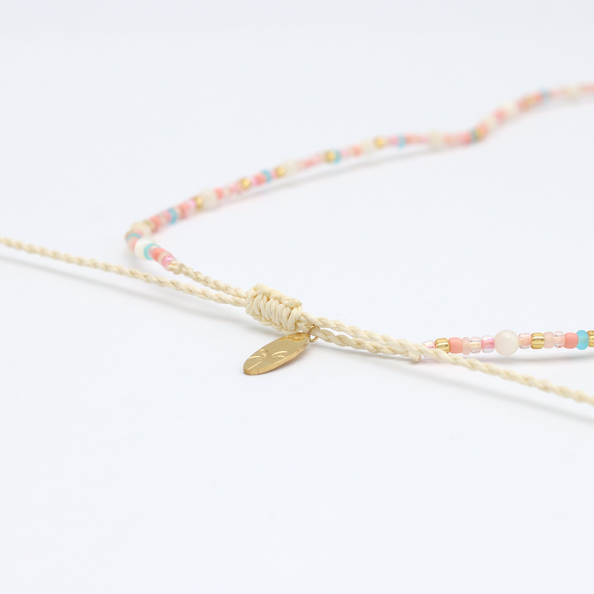 Surya Golden Beaded Necklace