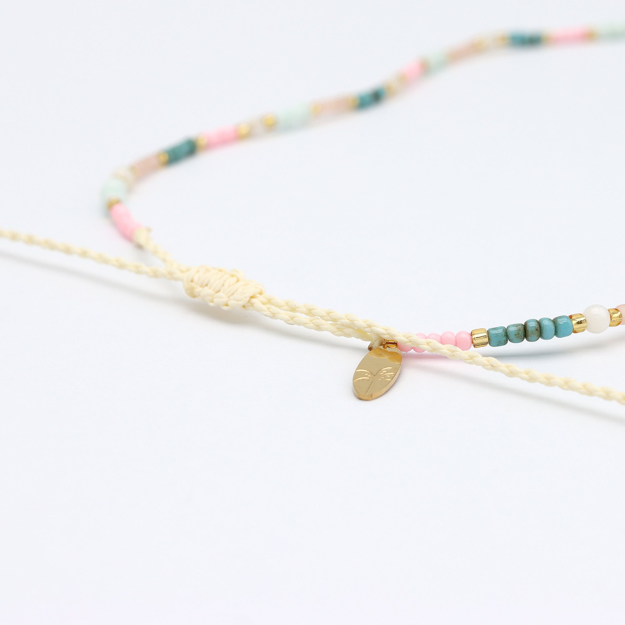 Kemboja Pastel Beaded Necklace