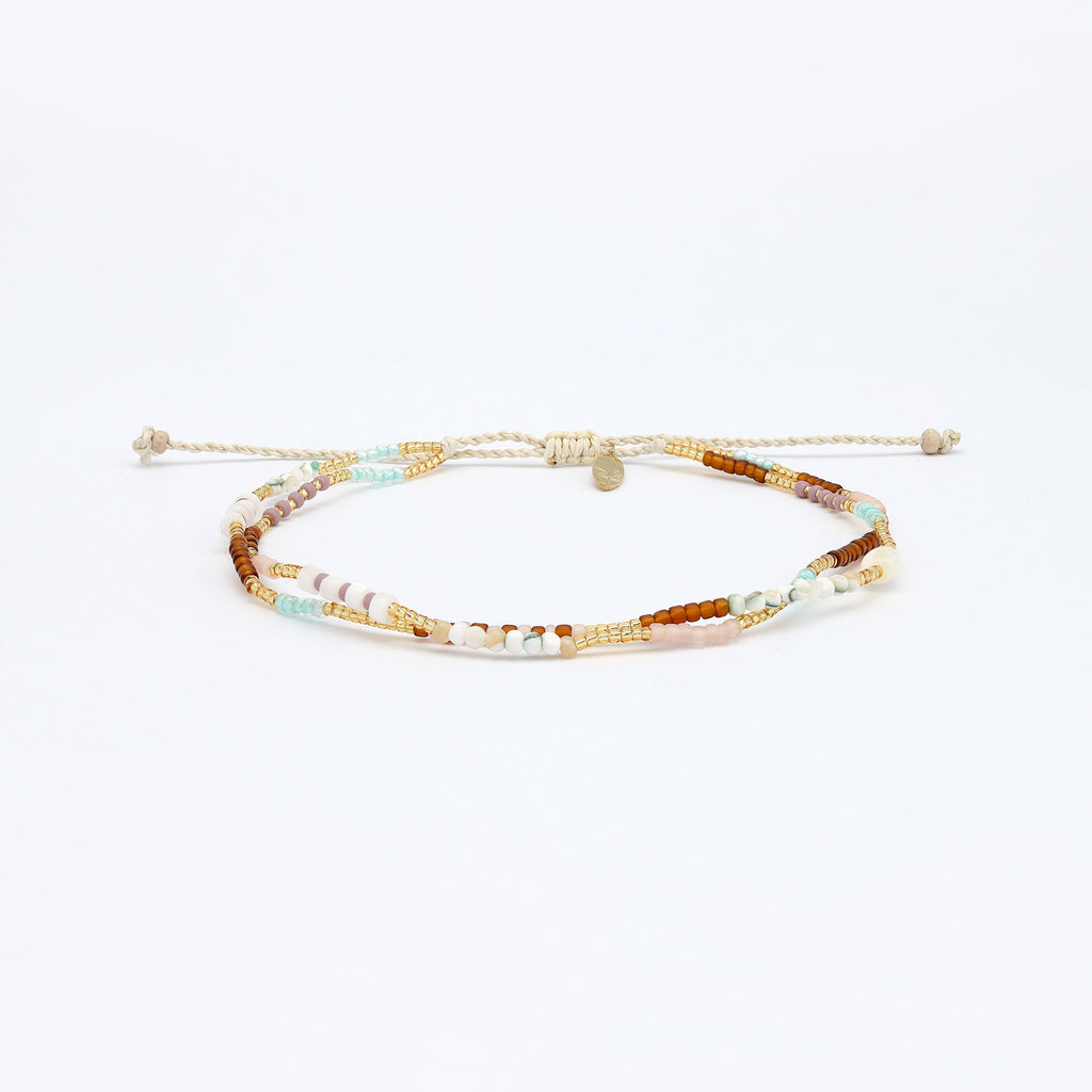 Alam Dainty Beaded Anklet