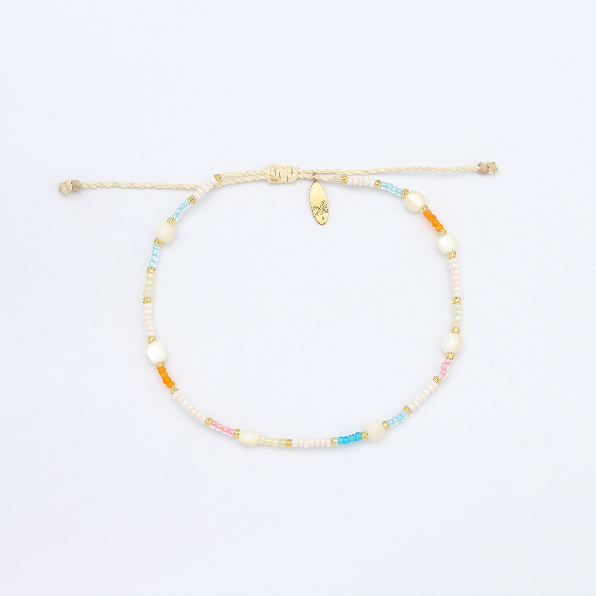 Horison Light Beaded Anklet