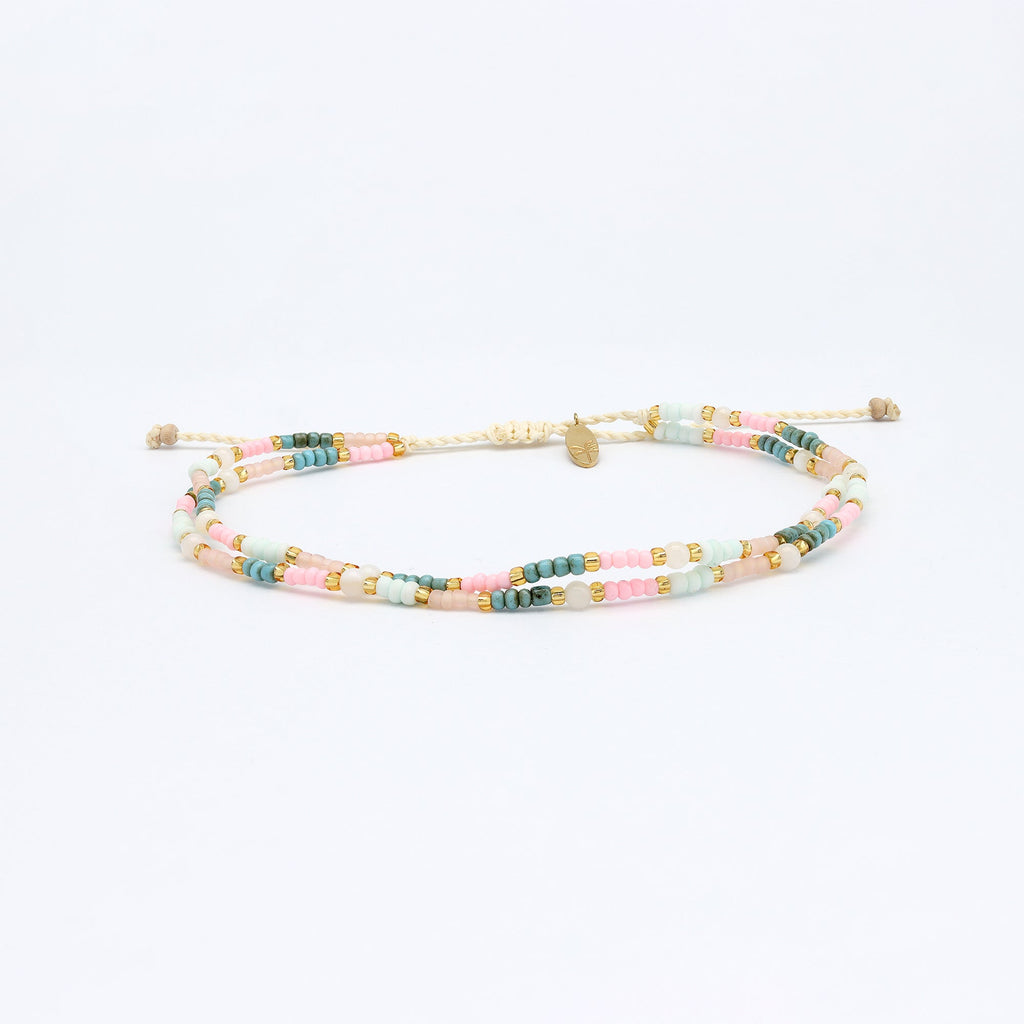 Kemboja Pastel Beaded Anklet