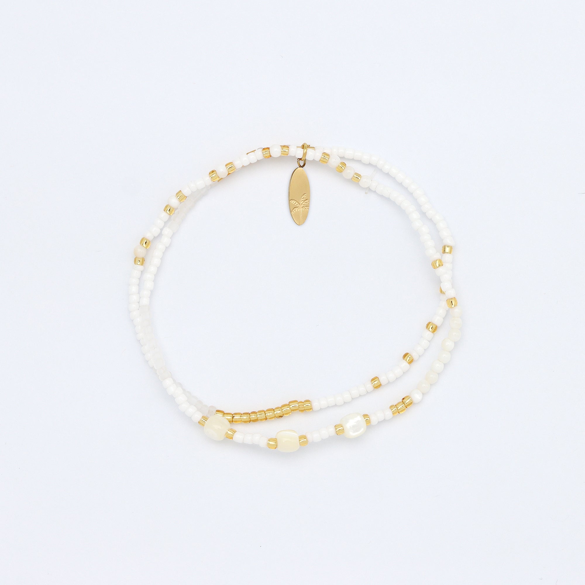 Pasir Mother of Pearl Beaded Bracelet