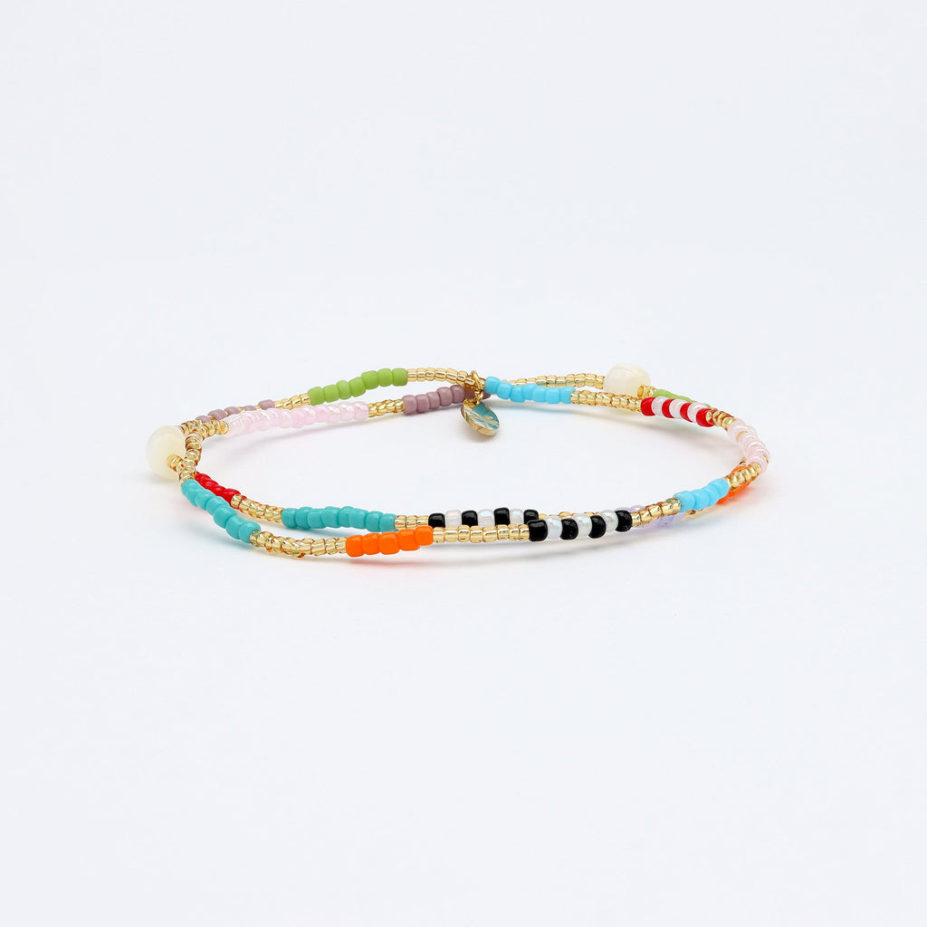 Berpesta Colourful Beaded Bracelet