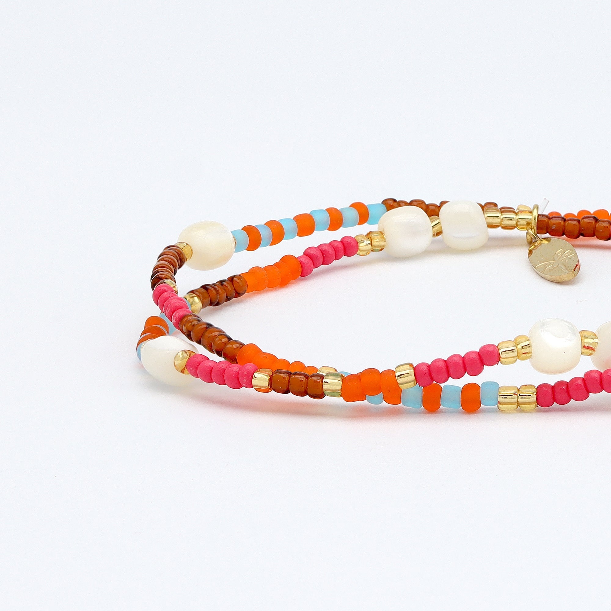 Tropis Beaded Shell Bracelet