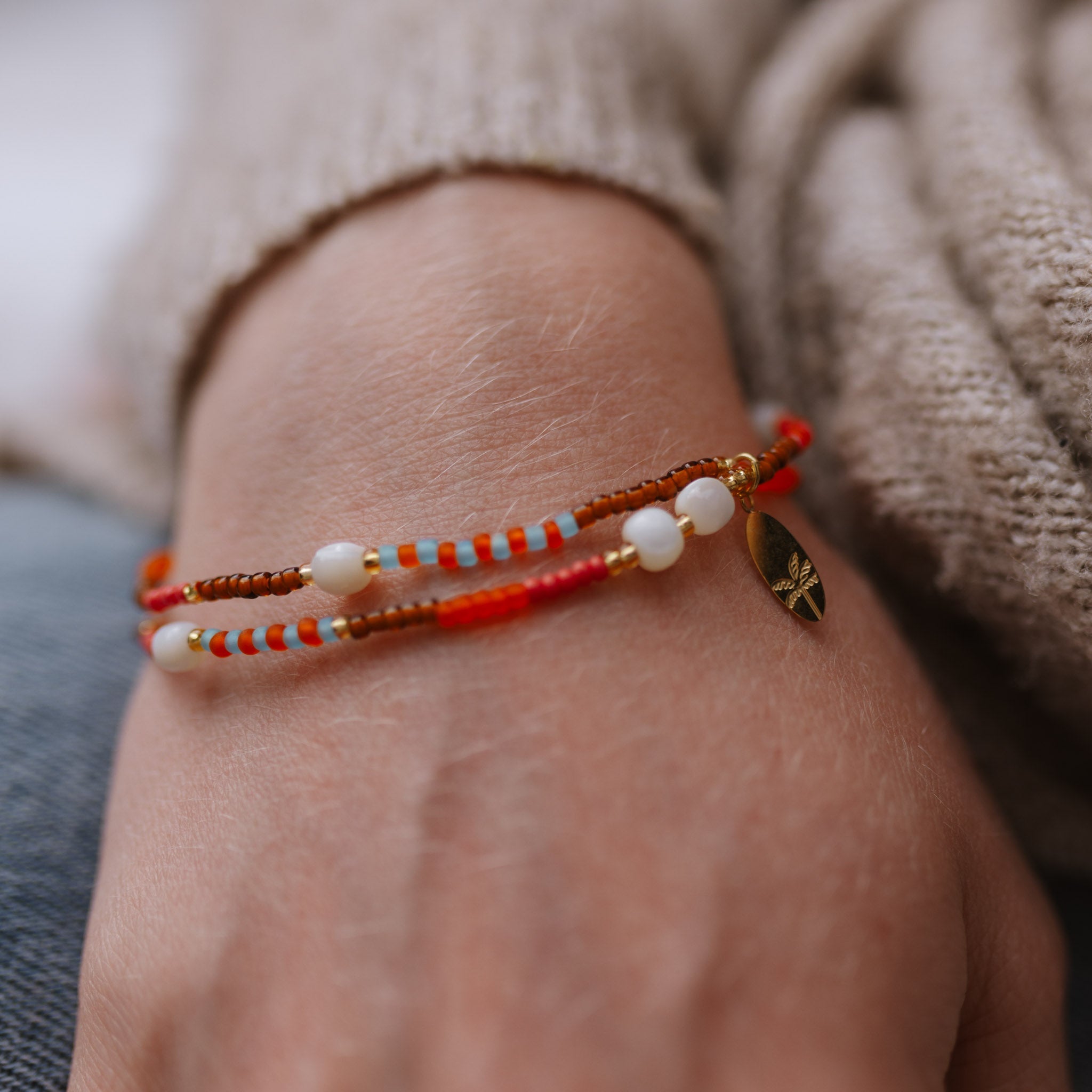 Tropis Beaded Shell Bracelet