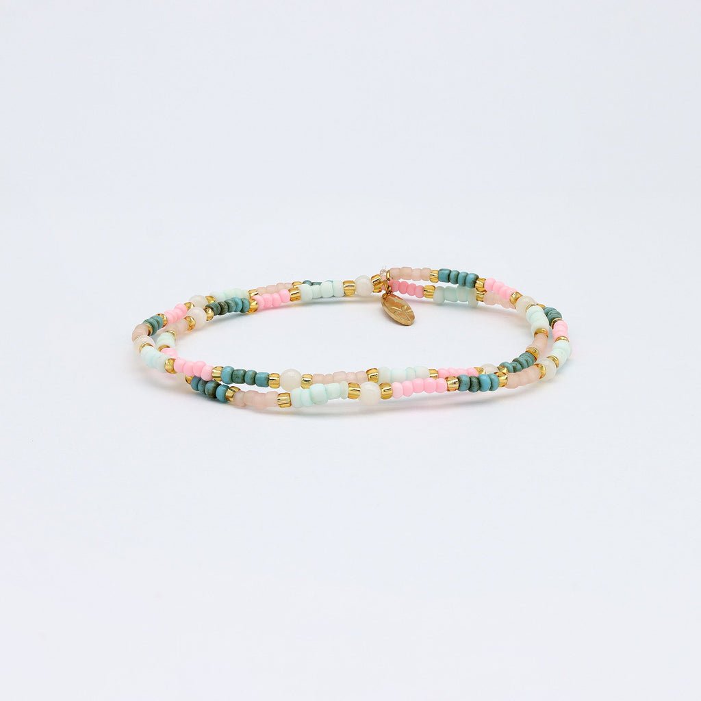 Kemboja Pastel Beaded Bracelet