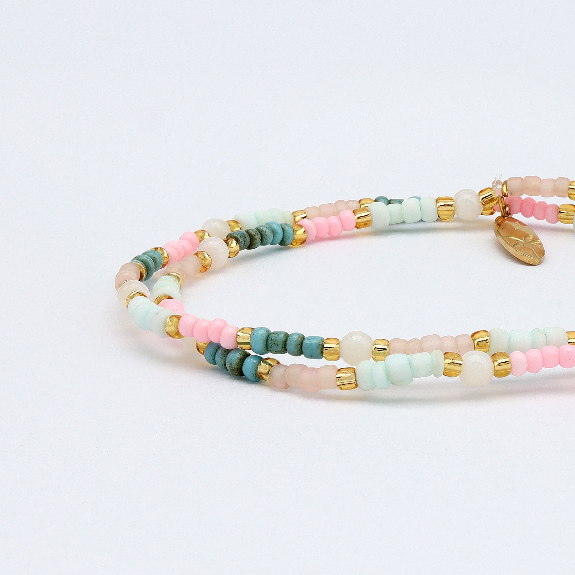 Kemboja Pastel Beaded Bracelet