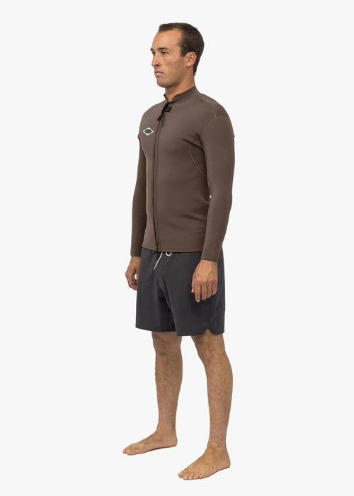 Vissla Solid Sets 2mm Front Zip L/S Wetsuit Jacket