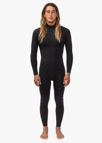 Vissla 7 Seas 3-2 Chest Zip Full Suit - stealth