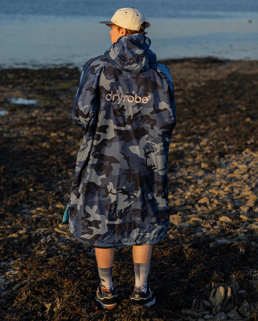 DRYROBE - Advanced Long sleeve - Blue Camo/blue