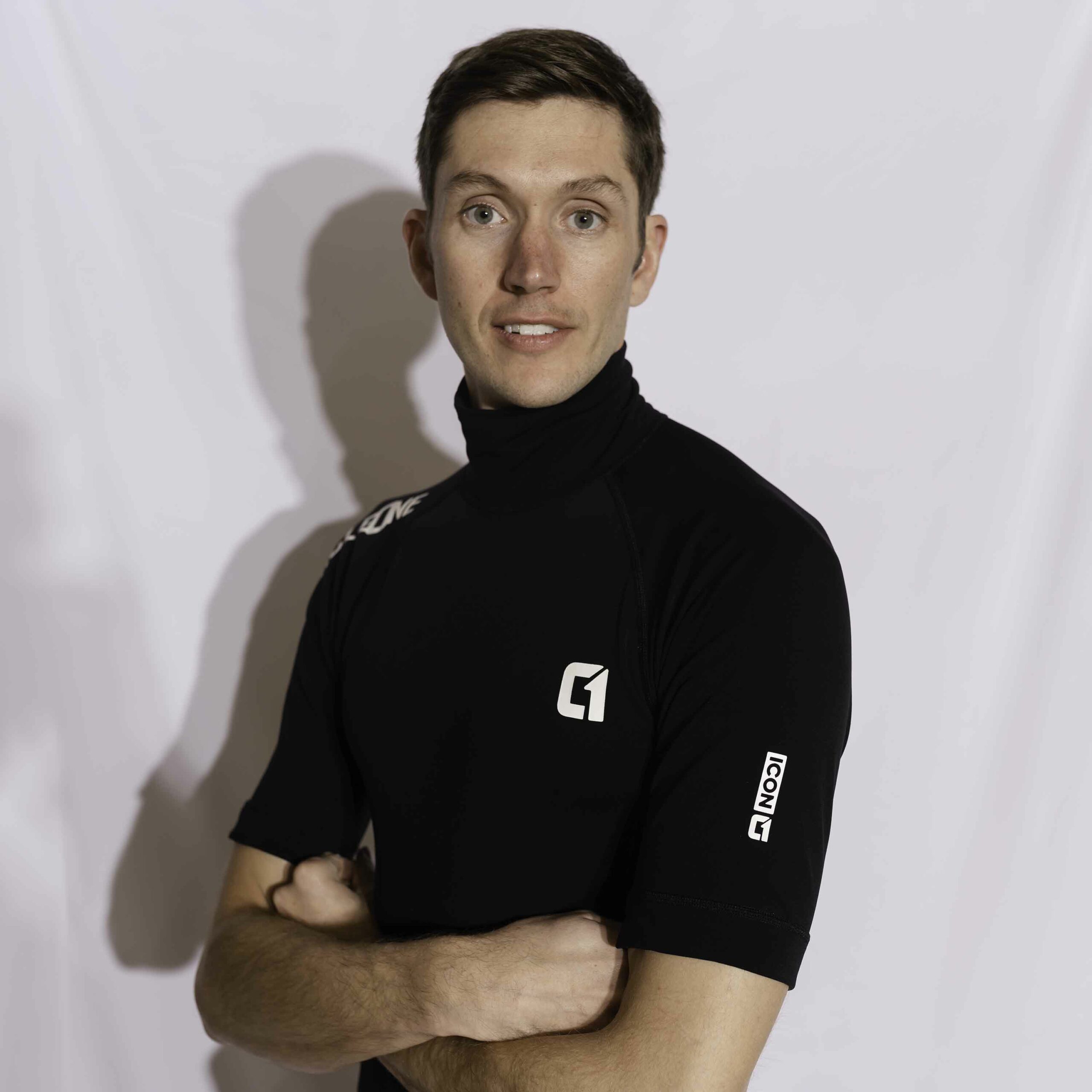 Mens SHORT Sleeve Thermal Rash Vest - ICON Polypro