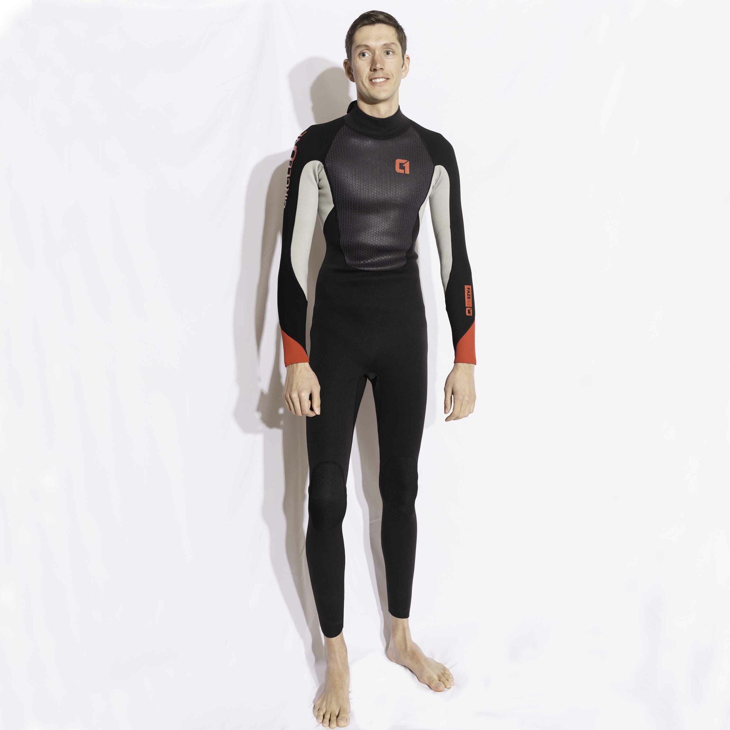 Mens 3/2mm Summer Wetsuit FAZE Full Length