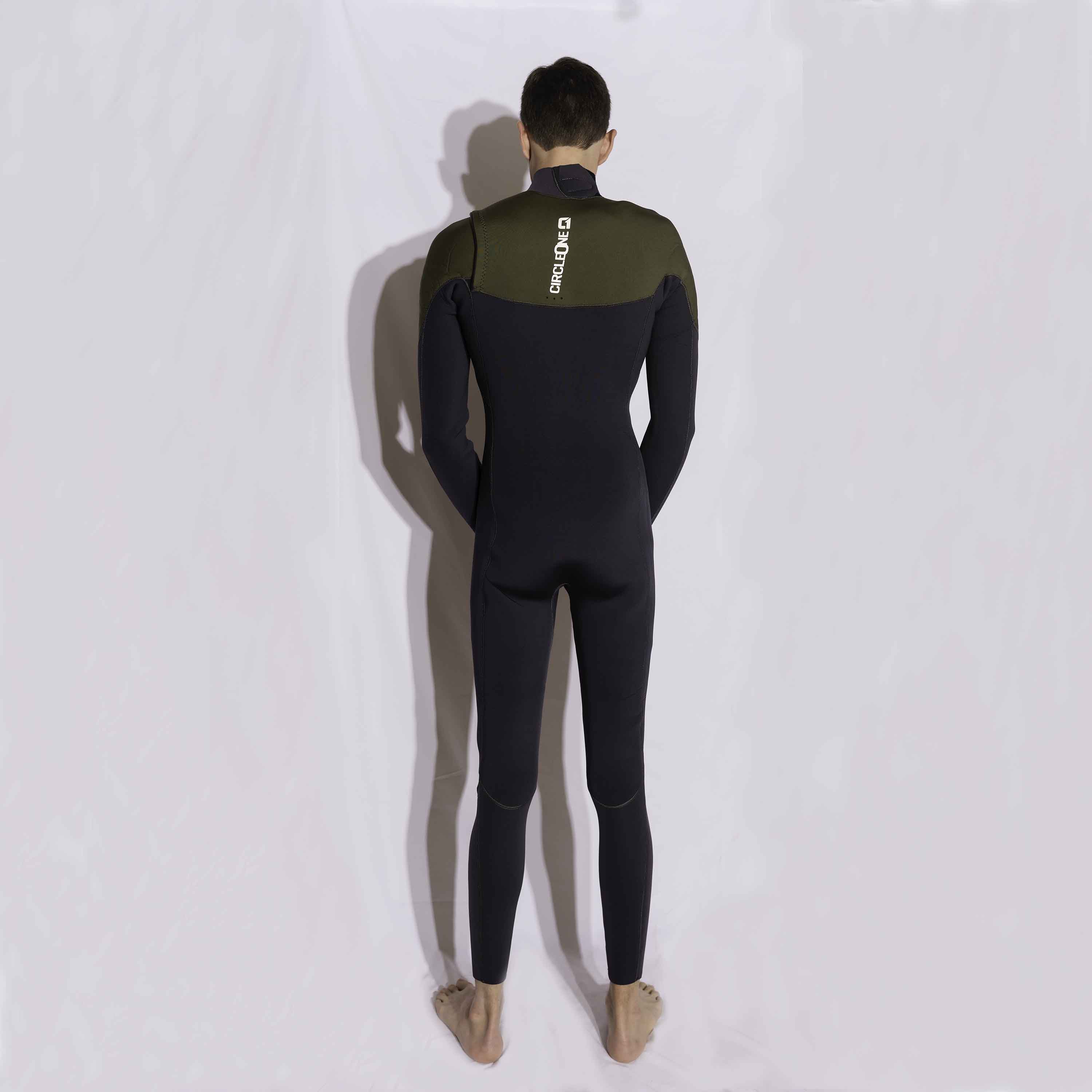 Mens 3/2mm Summer Wetsuit ICON GBS Chest Zip