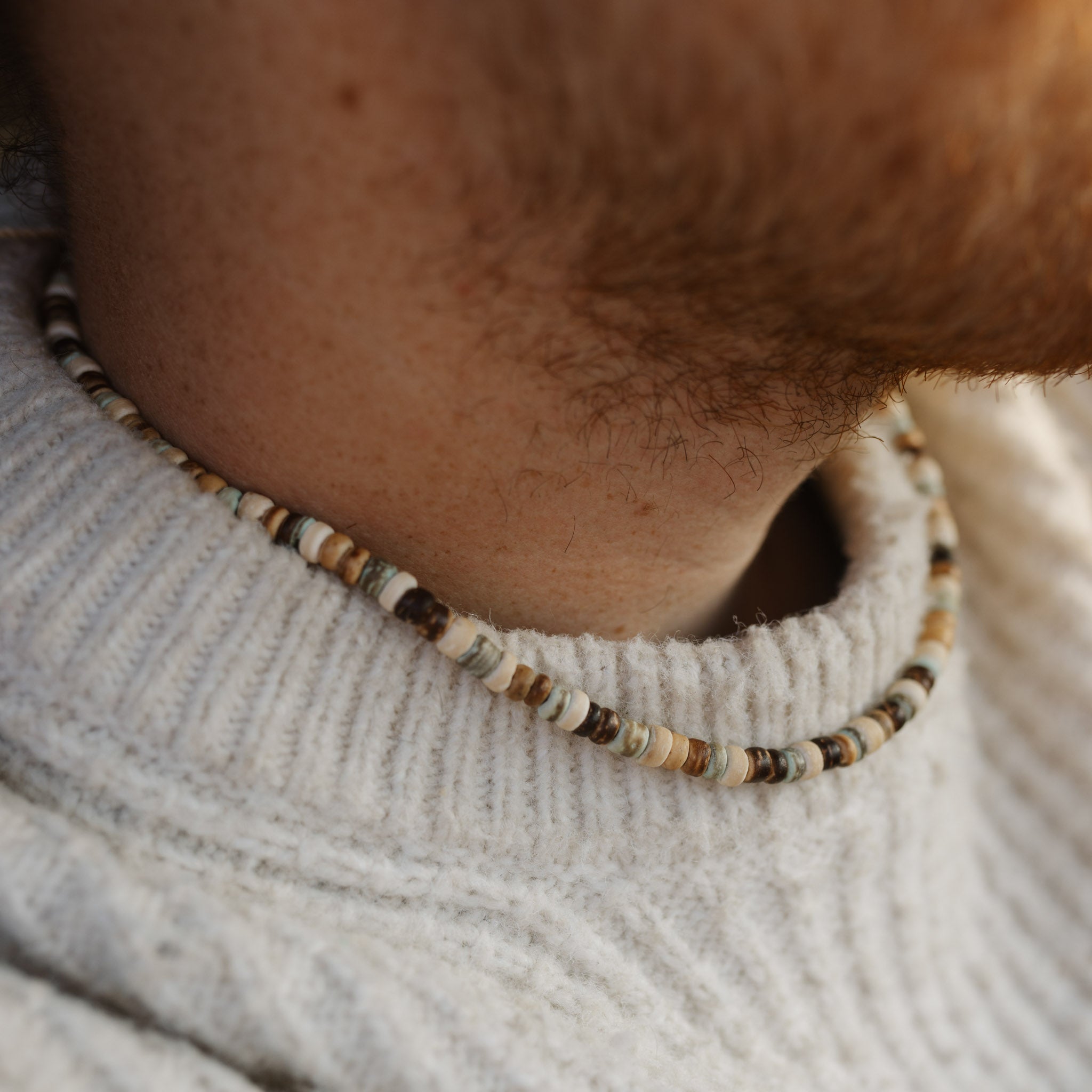 Laut Turquoise Wood Necklace