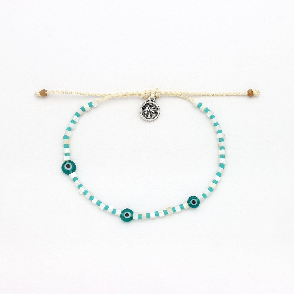 Hanauma Bay Evil Eye Anklet