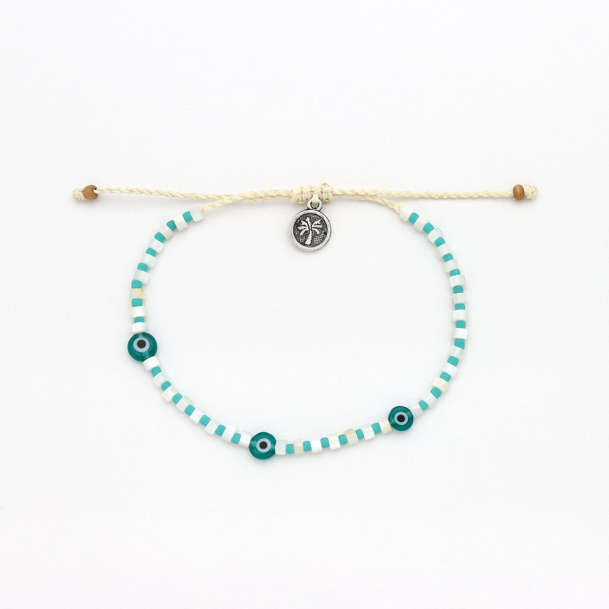 Hanauma Bay Evil Eye Anklet