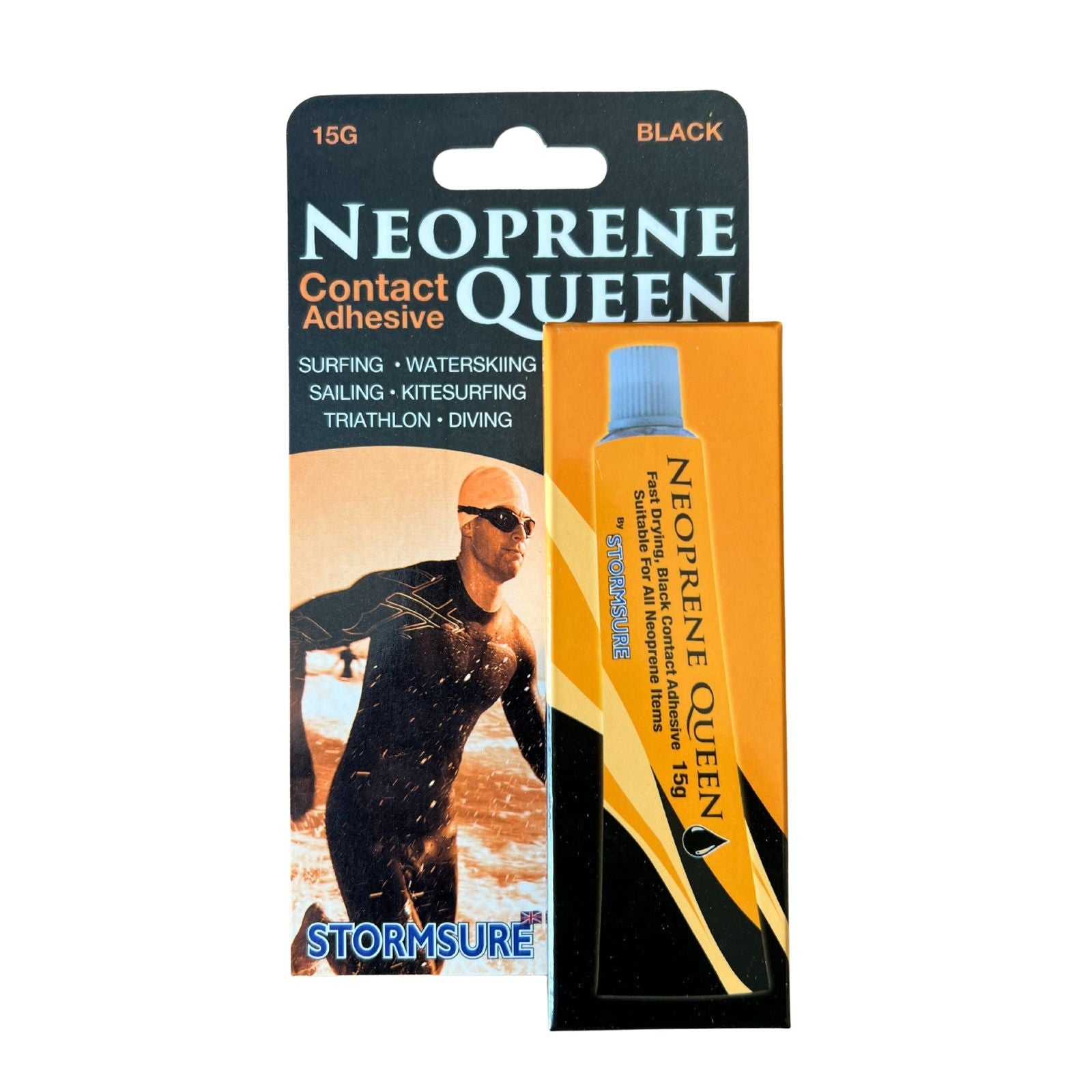 Stormsure - Neoprene Queen Wetsuit Repair 15g - Black
