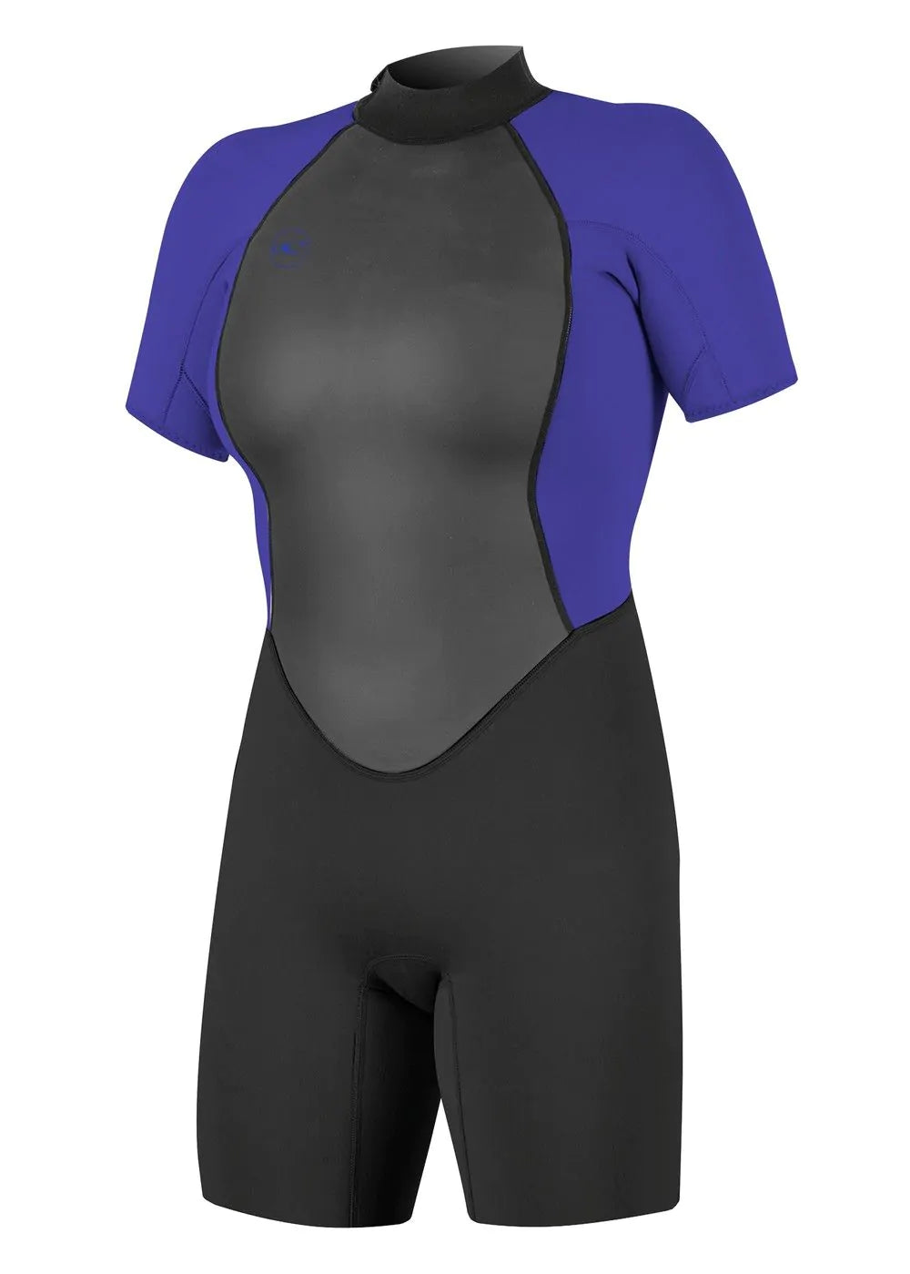 Oneill Reactor-2 3mm / 2mm Back Zip - Women Full / Shortie  BLACK/COBALT
