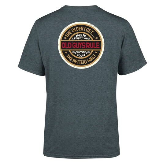 Old Guys Rule T-Shirt - Natural Traction