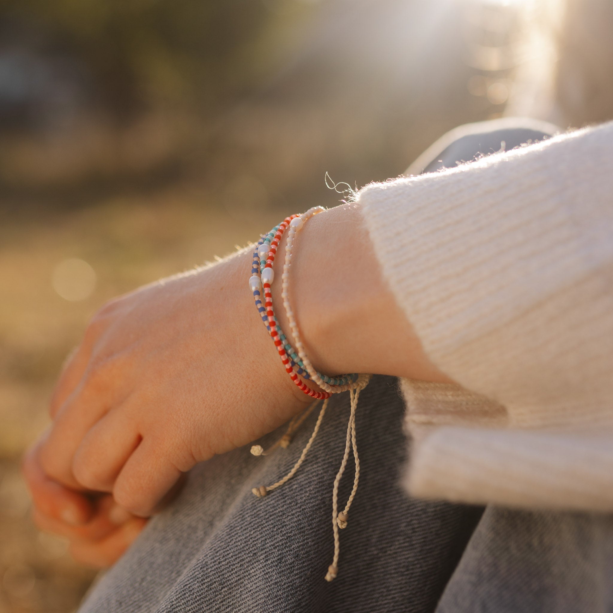 Mutiara Dainty Beaded Pearl Bracelet