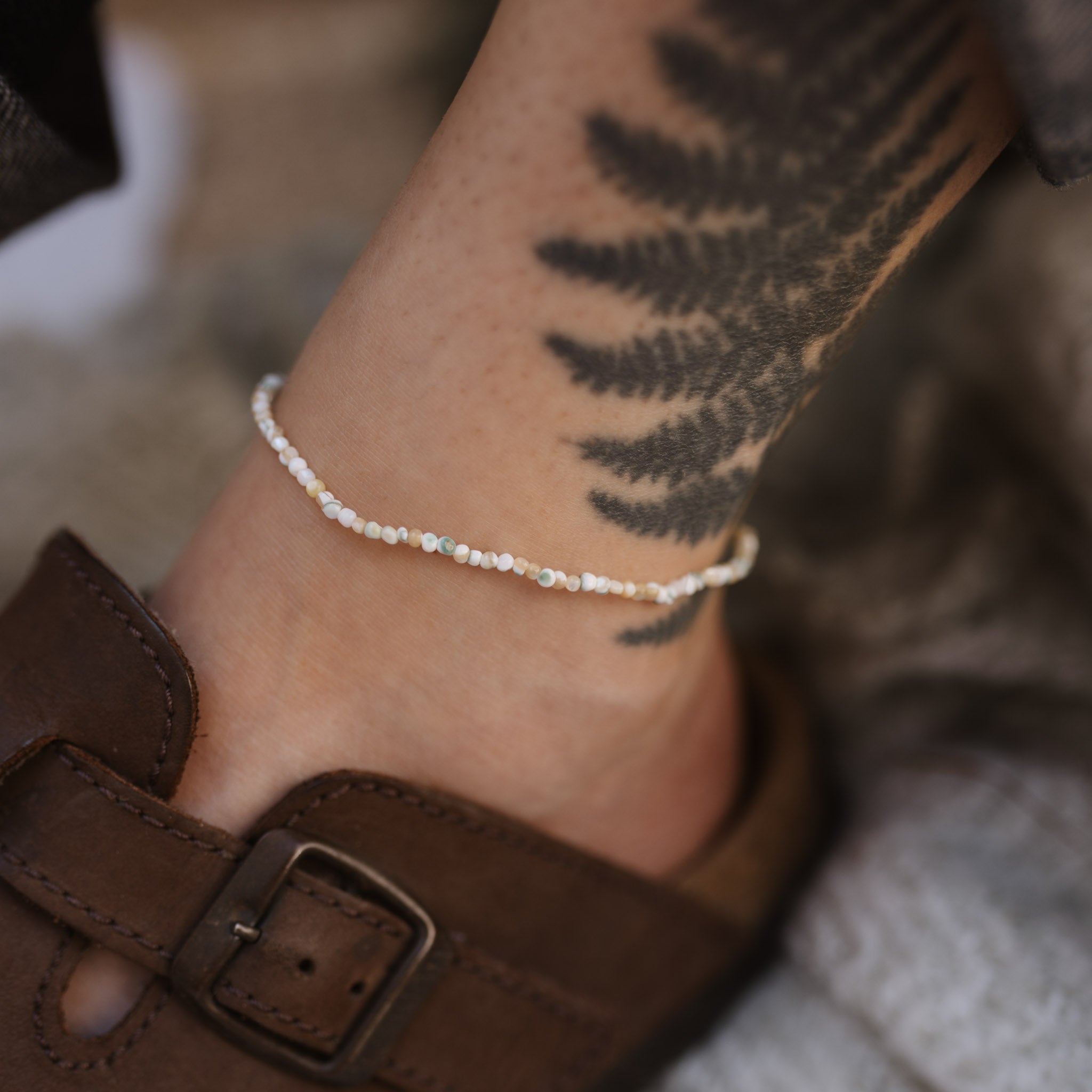 Kualoa Beaded Anklet