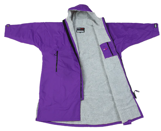 Dryrobe Advanced Long Sleeve - Purple Grey