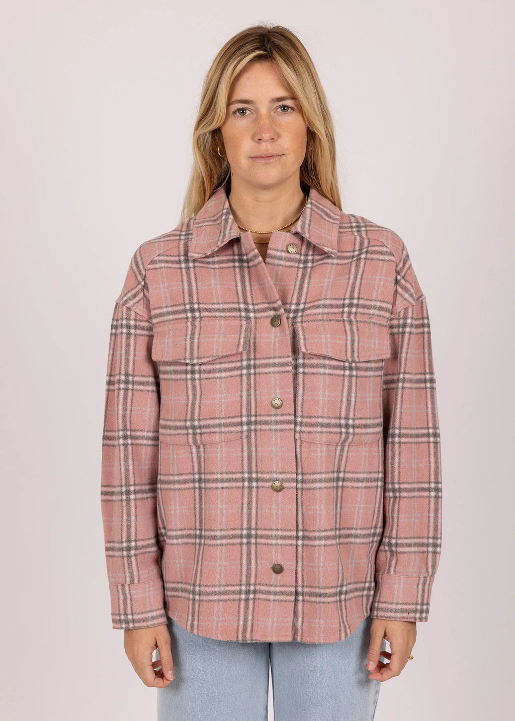 Rusty Dana Plaid Over Shirt