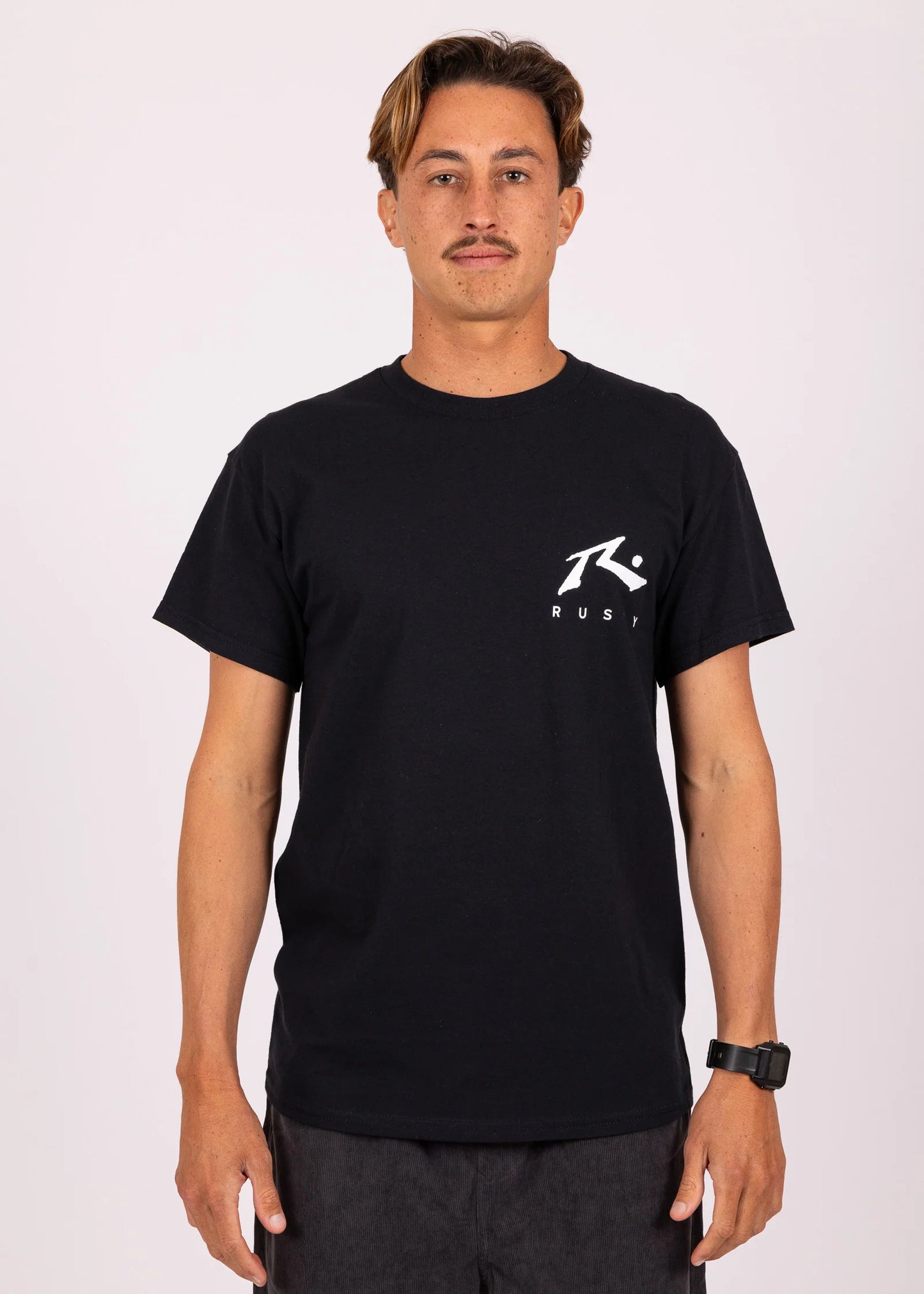 RUSTY Happy waves SS Tee