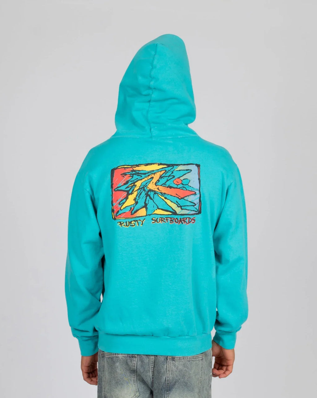 Rusty Splinter Hooded pull over Ipanema